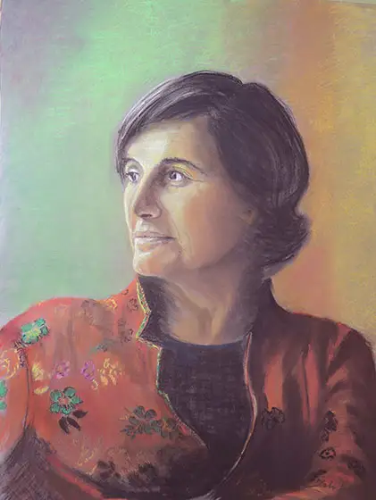 Auftragsarbeit :: Größe 78cm x 67cm :: Pastell