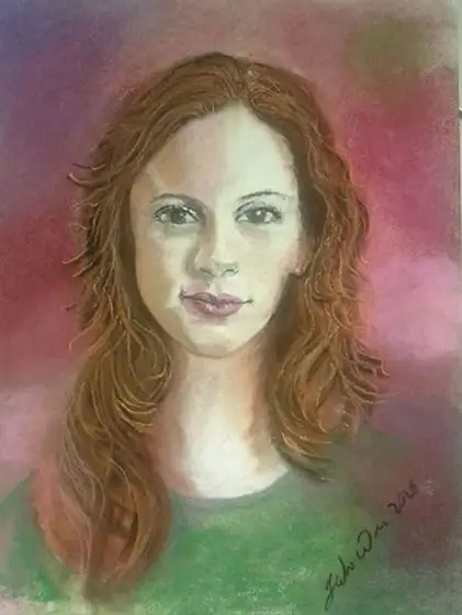 Auftragsarbeit :: Größe 56cm x 47cm :: Pastell